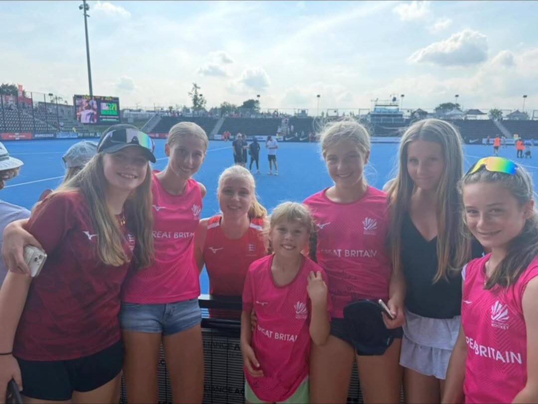 Out supporting Lottie play for England! ❤️🏑
